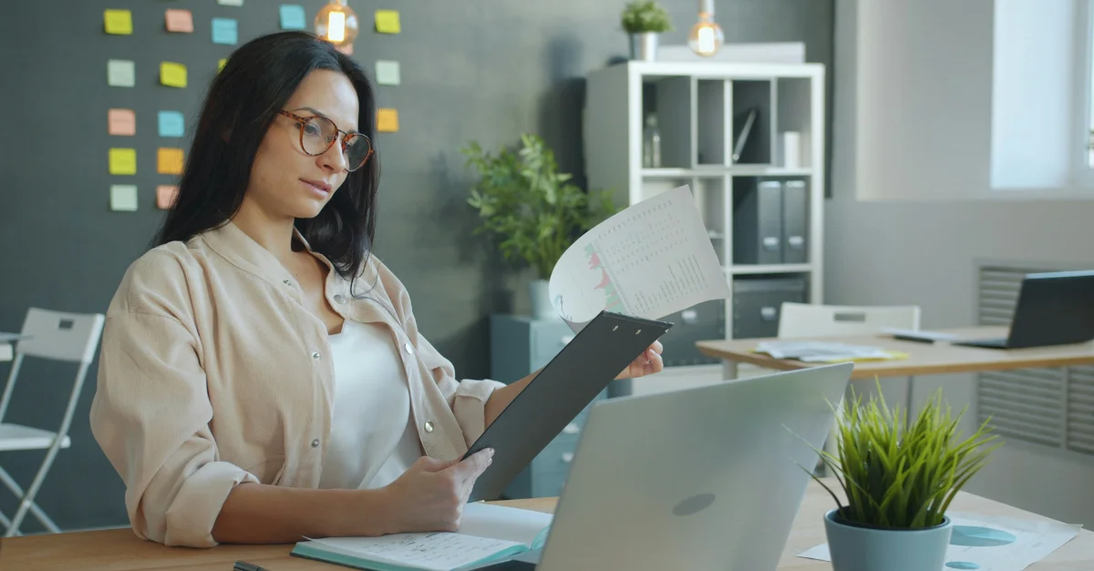 HR manager reviewing company policies in light of the Employment Rights Bill.