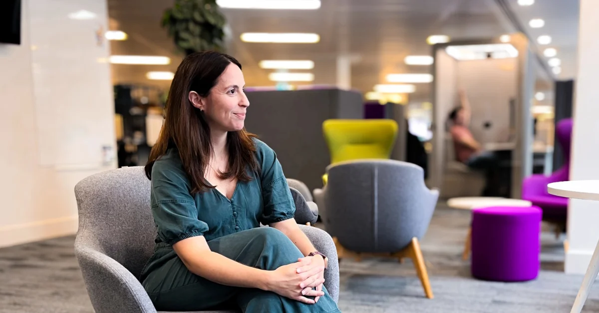 Bar Huberman discussing menopause policies in the UK.