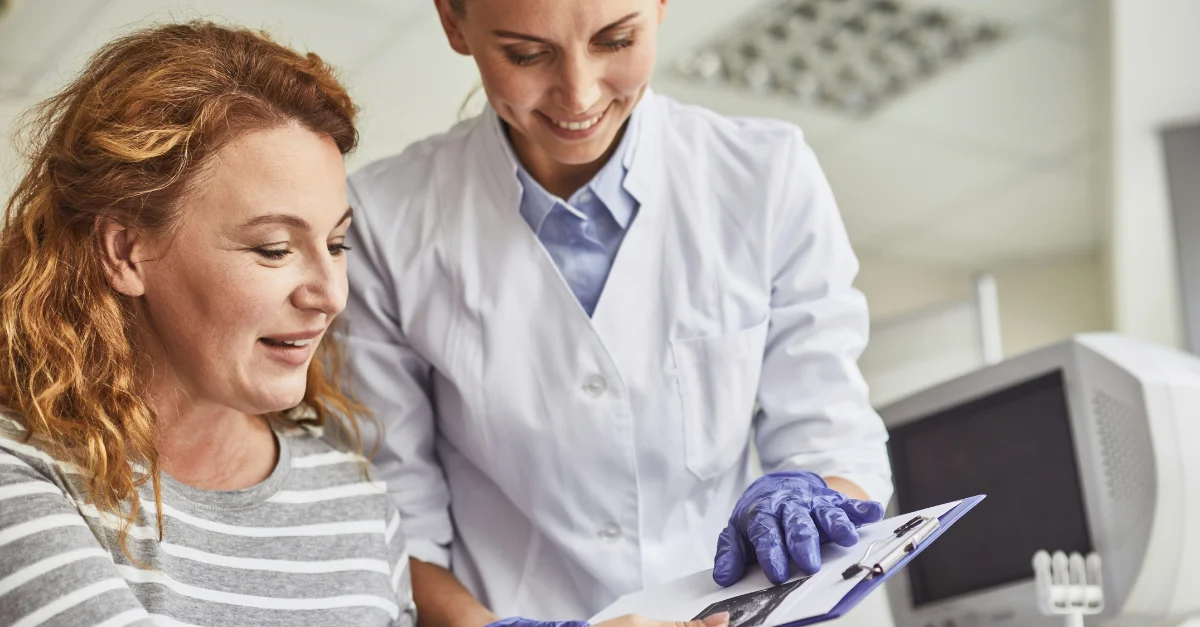 Employee receiving fertility treatments using her inclusive fertility benefits.