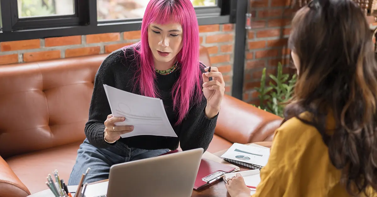 Brightmine-office colleague coaching