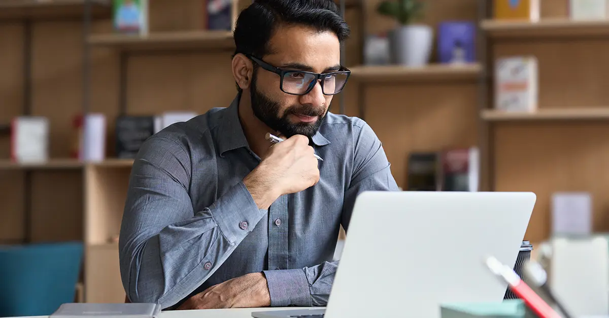 Young investor trading