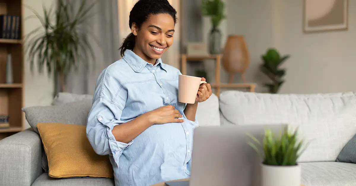 Pregnant staff on performance review